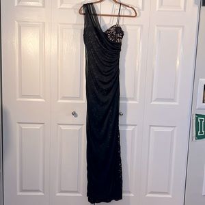 Wendye Chaitin black/lace gown